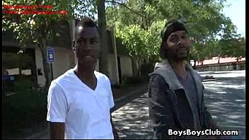 Preview 1 of Sunny Leone Sexing With Boy - Sexy White Twink Bareback Gay Sex With Muscular Black Guy 19