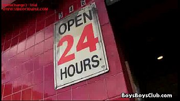 Preview 1 of Best Porn Son Mom - Sexy White Twink Bareback Gay Sex With Muscular Black Guy 04