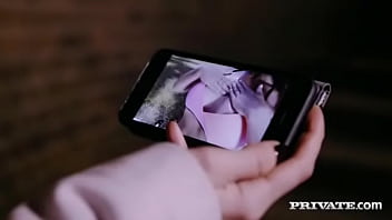Preview 1 of Mom While Out - Milf Noemi Has a Threeway With Two Hard Cocks Outside