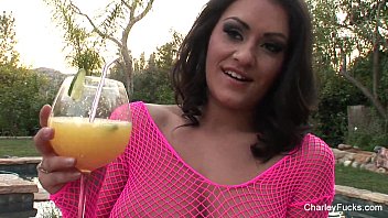 Preview 1 of Saniliyan Xnnx - Charley Chase Poolside Sex