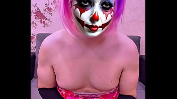 Preview 3 of Lesbian Jays - Sexy Clown Couture: Hot Lingerie &amp_ Cute Makeup