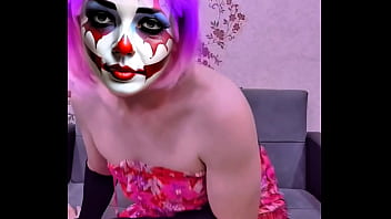 Preview 4 of Lesbian Jays - Sexy Clown Couture: Hot Lingerie &amp_ Cute Makeup