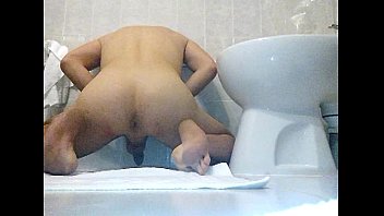 Preview 2 of Amal Sxevideo - Lavativa y corrida interna