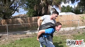 Preview 3 of Boquete Sarah - Tristan Sweet Gets Wedgied By Lance Hart
