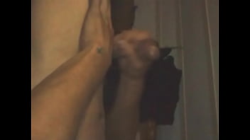 Preview 2 of Skinny Amateur Girl - HUGE COCK CUM BLAST 1B