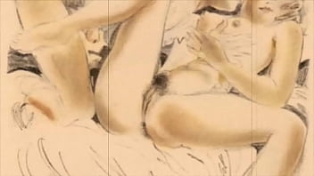 Preview 4 of Julie Cash Tries Anonymous - vintage erotic drawings