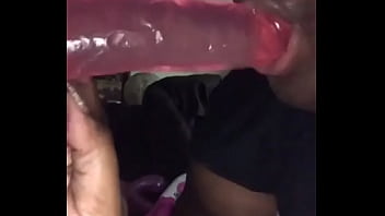 Preview 2 of Sax Massage Scop - bend over and fuck ass with glass toy