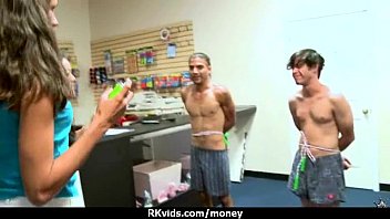 Preview 1 of Son Do Massage His Mother - Money makes her cheat on a perfect guy 18
