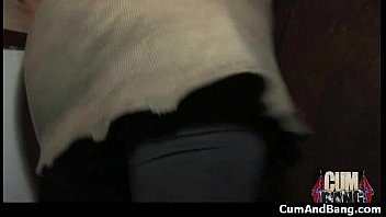 Preview 1 of Jordans James - Ebony Cumslut Gets Multi Facial In Gangbang 9