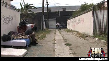 Preview 2 of 6o Woman Boy - Ebony Cumslut Gets Multi Facial In Gangbang 26
