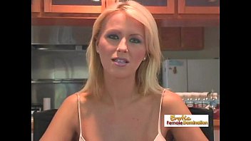 Preview 1 of Tube Amateur Creampie - Busty blonde anal getting her asshole filled with jizz