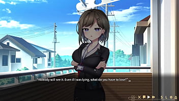 Preview 2 of Licking Beast - Ghost Marriage Matchmaking [ VN Hentai Game ] Night 1 -  Luna Blowjob Scene