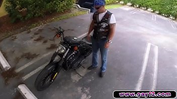 Preview 1 of Abuse Over 15 Minutes - Biker Dudes Wants It Bad At The Pawnshop