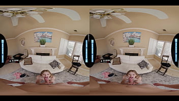 Preview 2 of Dorm Shower - Your Petite Redhead Co-worker Sucks Your Dick &amp_ RIdes You - Myra Moans - LethalHardcoreVR