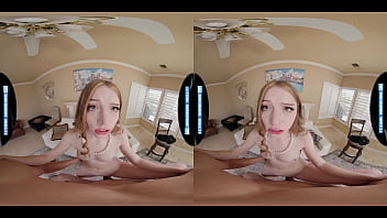 Preview 3 of Dorm Shower - Your Petite Redhead Co-worker Sucks Your Dick &amp_ RIdes You - Myra Moans - LethalHardcoreVR