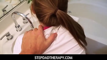 Preview 3 of 18 And Nasty 5 - StepdadTherapy  -  Maya Kendrick redhead busy on cam with huge thick cock