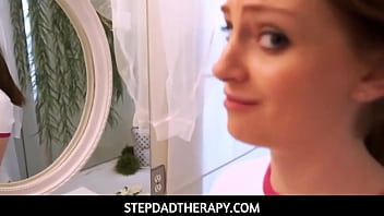 Preview 1 of 18 And Nasty 5 - StepdadTherapy  -  Maya Kendrick redhead busy on cam with huge thick cock