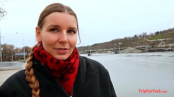 Preview 1 of Russian Mom Sleeping Son Forced - Cum inside a girl with a European braided hairstyle
