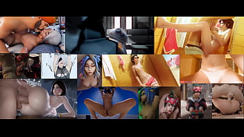 Preview 2 of Half Flame - The CUTEST SFM Compilation - ft. Dva,  Kiriko,  Jett,  Neon,  2B,  Rey