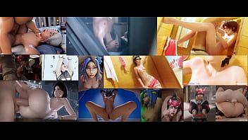 Preview 4 of Half Flame - The CUTEST SFM Compilation - ft. Dva,  Kiriko,  Jett,  Neon,  2B,  Rey