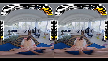 Preview 3 of Slave Mom - VIRTUAL PORN - Stepsister Mae Milano Gets Down And Stuffs Her Mouth With Her Stepbro&#039_s Dick Making Him Moan In Pleasure