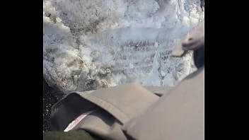 Preview 2 of Girla Out West - walking outside with my dick out in public