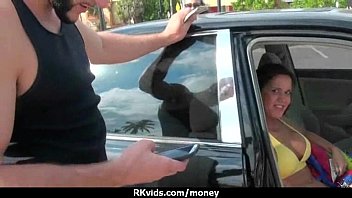 Preview 2 of 1st Timebaby Xxx - Amateur girl accepts cash for sex from stranger 4