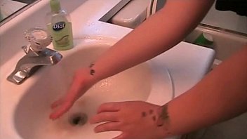 Preview 3 of Telugesex - Girl Make Herself Puke Vomit Puking Vomiting Barf