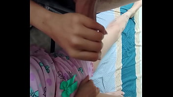 Preview 3 of Www Xxni - hijastra me seduce con su pijama y acabo manoseandola toda