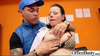 Preview 1 of Couple Two Cock - Horny Worker Girl With Big Tits Banged Hard Style In Office (klaudia hot) vid-11