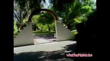 Preview 1 of Shy Teen Hiker - Blond dominates at the stable