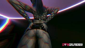 Preview 3 of Brazilian Facials Lizia - YOUR GOTH GIRLFRIEND