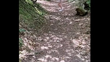 Preview 3 of Curios Boy - Dared to walk naked in the woods