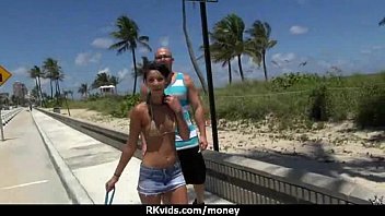 Preview 4 of Avn Brazzer - Hot sexy amateur babe needs a lift and takes cash 28