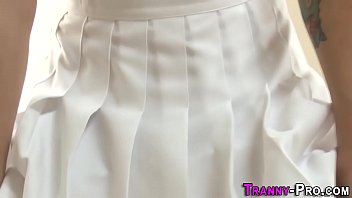 Preview 4 of Yamaguchi Lesbian - Tgirl hooker tugging dong