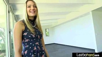 Preview 1 of Dady Without Mom - Girl On Girl In Hot Sex Scene Lesbian Action vid-14