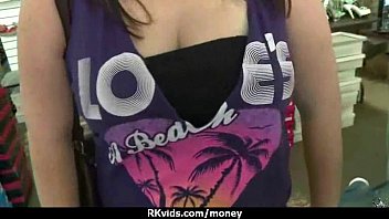 Preview 2 of Wwwleday Amirica X Video - Slutty amateur babe is paid cash from some crazy public sex 29