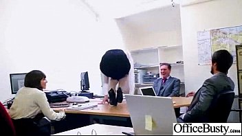 Preview 2 of Ex Girlfriend Booty Call - In Office Busty Slut Girl Fucks Hard Style (lou lou) vid-28