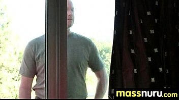 Preview 1 of Gamis Jepang - Sexy Girl Nuru Massage and Fuck 20