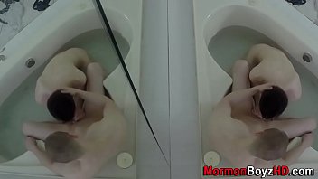 Preview 2 of Cadey Mercury Feet - Underwear guy spurts jizz