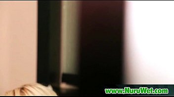 Preview 3 of Pussy Licking Big Dick Cum Mouth - Asian Nuru Massage Girl With Huge Tits Fucked Hard 13