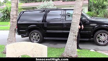 Preview 1 of Miki Sato Mom Sex - InnocentHigh - (Katalina Mills) Fucks Personal Driver