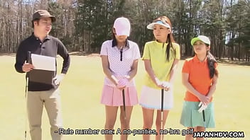 Preview 2 of Jenny Lind - Asian golf bitch gets fucked on the ninth hole