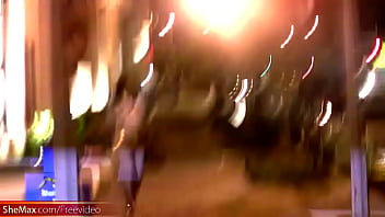 Preview 1 of Wild Wowman - Seductive ebony t-babe we picked up in the streets jerks off