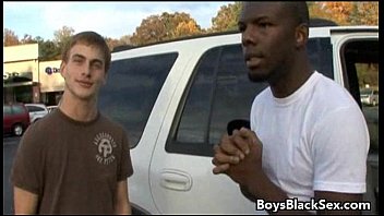 Preview 2 of Mutter 60 Fickt Sohn - Black Dude Fuck Gay White Boy Hardcore Style 03