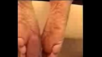 Preview 3 of Zazzirs Net - -Latina Footjob &amp_ Tickling Preview (Lo Res)