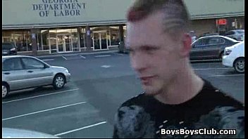 Preview 3 of Holly Has The Marks Of A - Skinny white emo guy gets fucked by a black man 01