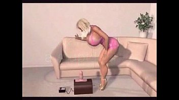 Preview 1 of Nude Echt - 3D Blonde Machine ride