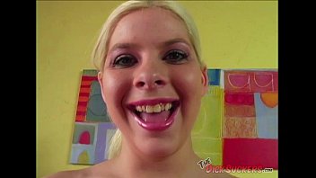 Preview 1 of Dick Sucking Lips Videos - Kinzy Jo bukkake
