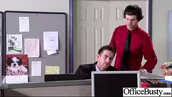Preview 2 of Girl And Animal Hd Video Xxx - Office Girl (selena santana) With Big Melon Tits Love Sex movie-41